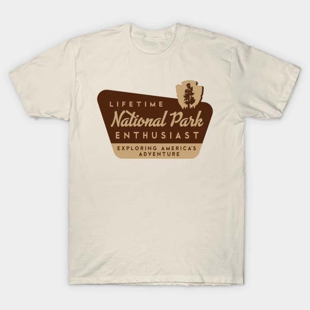 National Park Enthusiast T-Shirt by DesignWise